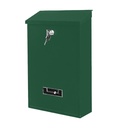 Brievenbus BRASQ PB100 Basic wand groen