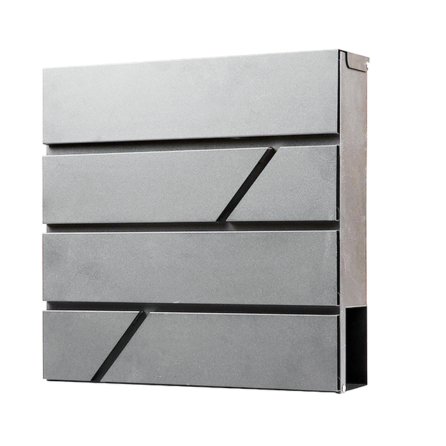 Boîte aux lettres murale BRASQ PB200 Deluxe Inox