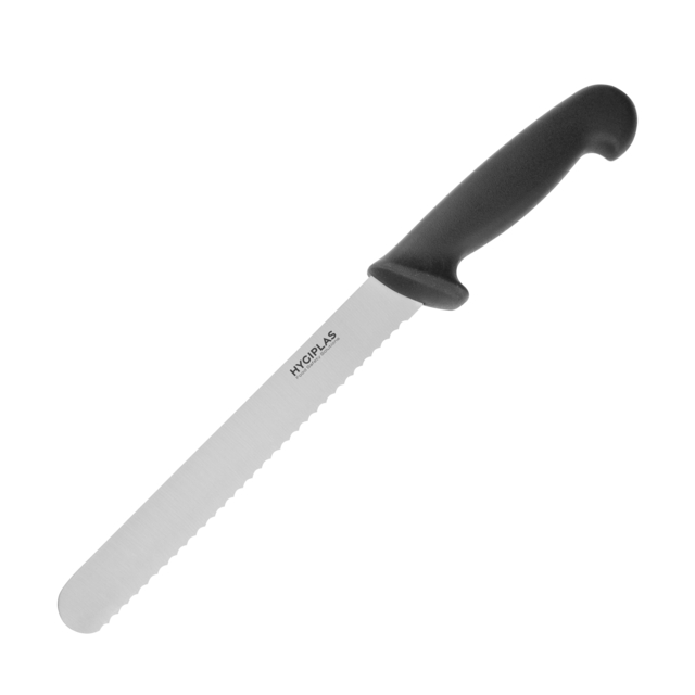 Couteau à pain Hygiplas 20,5cm noir