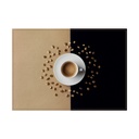 Placemat IEZZY koffiekop bruin 6 stuks