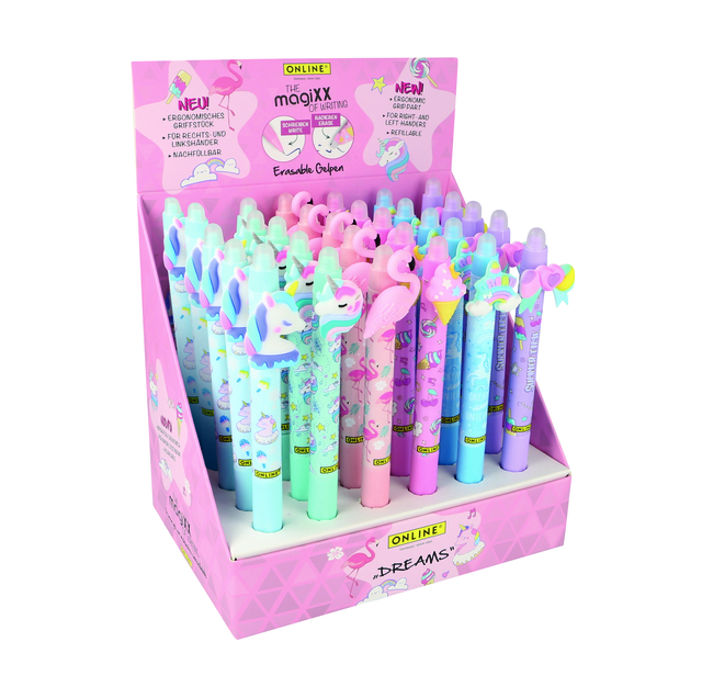 Stylo gel Online MagiXX Fun Dreams 0,7mm assorti