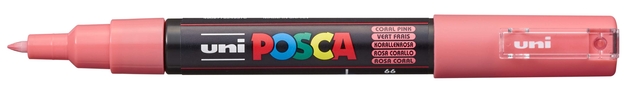 Paintmarker Uni POSCA PC1MC extra fijn koraal