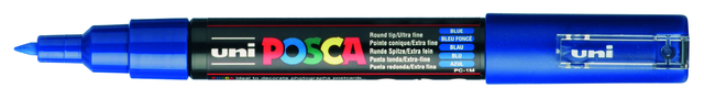 Paintmarker Uni POSCA PC1MC extra fijn donkerblauw