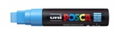 Paintmarker Uni POSCA PC17K extra breed rechthoek lichtblauw