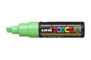 Marqueur peinture Posca PC8K Large biseau vert fluo