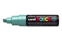 Paintmarker Uni POSCA PC8K breed schuin metallic groen