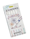 Fineliner Online 2 pointes assorti boîte 6 pièces