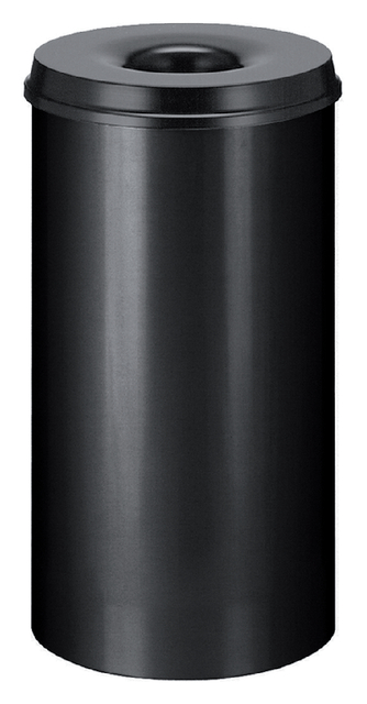 Corbeille à papier Vepa Bins anti-feu 50L 335mm noir