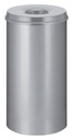 Corbeille à papier anti-feu Vepa Bins 50 litres 33,5cm gris clair