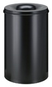 Corbeille à papier Vepa Bins anti-feu 110L noir