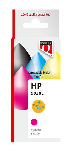 Inktcartridge Quantore alternatief tbv HP T6M07AE 903XL rood HC