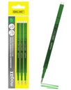 Gelschrijvervulling Online Magixx medium groen blister à 3 stuks
