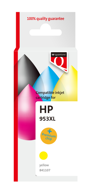 Cartouche d'encre Quantore alternative pour HP F6U18AE 953XL jaune HC