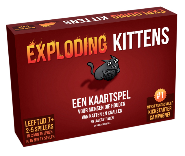 Jeu de cartes Exploding Kittens