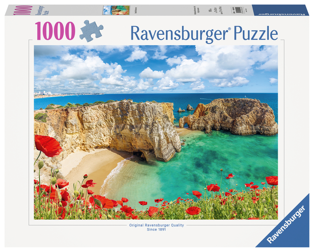 Puzzel Ravensburger Klaprozen in de Algarve 1000 stukjes
