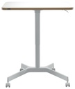 Bureau Assis-Debout Leitz Ergo Electrique petit modèle à roulettes