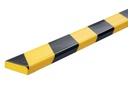 Profilé de protection droit Durable S10 1m jaune noir