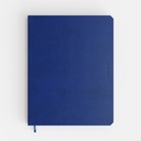 Notitieboek de KEMPEN Blue Note 171x220mm blanco 192 pag 90gr blauw
