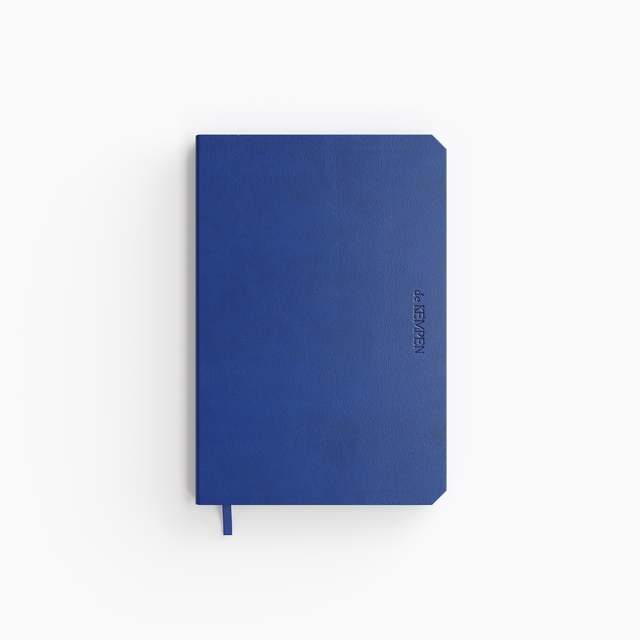 Carnet de notes De KEMPEN Blue Note 110x160mm uni 160 pages 90g bleu