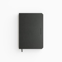 Notitieboek de KEMPEN Ashblack 110x160mm blanco 160 pagina's 90gr zwart