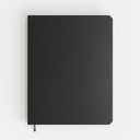 Carnet de notes De KEMPEN Ashblack 171x220mm ligné 192 pages 90g noir