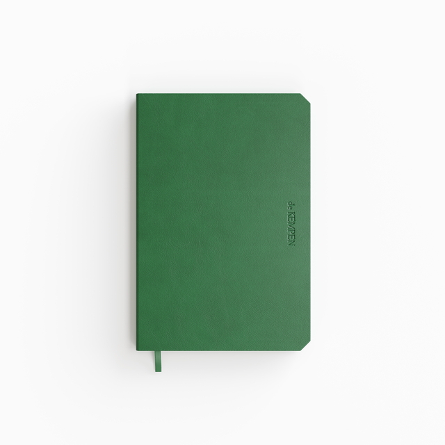 Carnet de notes De KEMPEN Origin 110x160mm uni 160 pages 90g vert