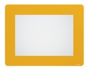 Cadre de marquage au sol pour document A4 amovible jaune 10 pièces