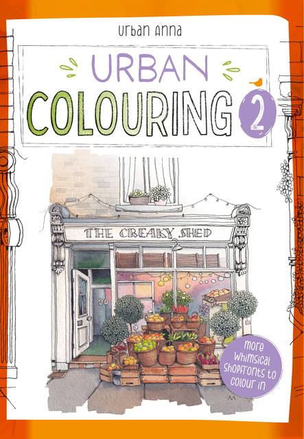 Album de coloriage Urban Colouring 2