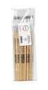 Pinceau Qrea poil synthétique n° 2 largeur 4,3mm