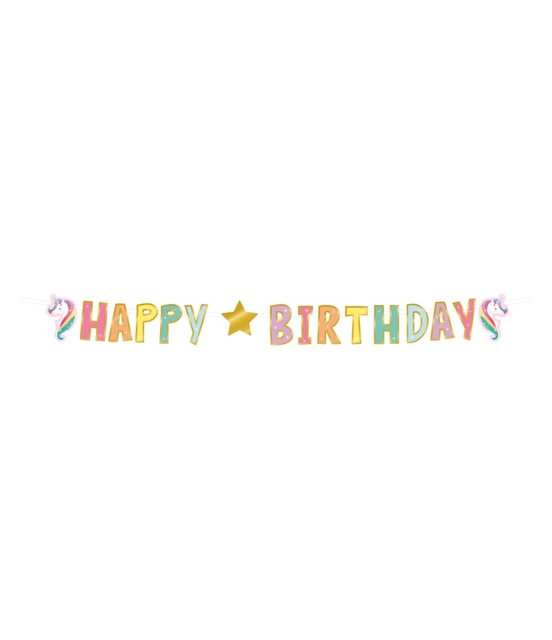 Guirlande Lettres Licorne