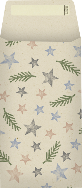 Sachet cadeau Stewo Naruto fibre canne 12x22cm 100 pièces