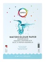Bloc aquarelle Qrea A4 20 feuilles 200g collé