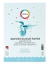 Bloc aquarelle Qrea A5 20 feuilles 200g collé