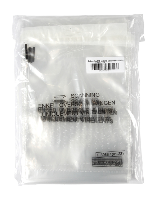 Enveloppe ING envoi mandat SEPA 50 pièces