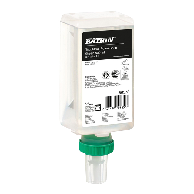 Savon mains Katrin Green Touchfree 86573 mousse 500ml