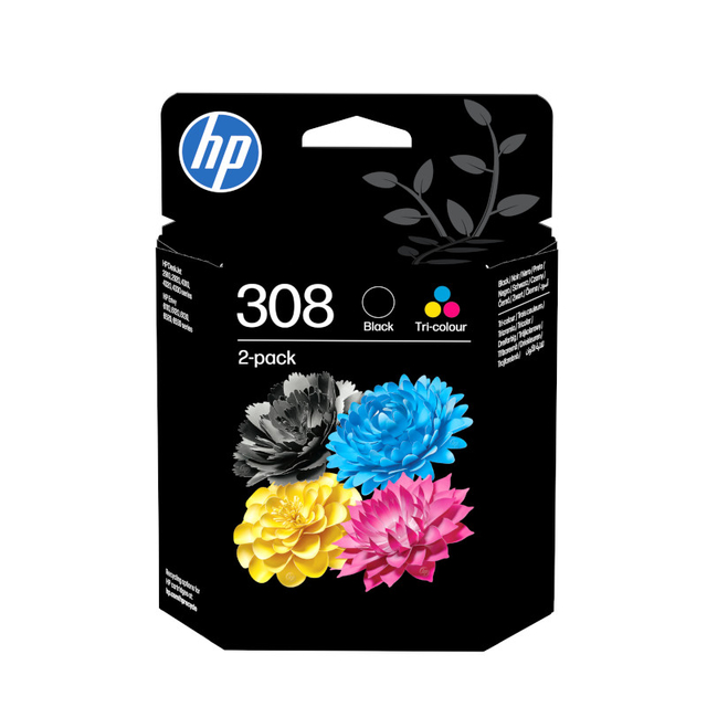 Cartouche d'encre HP 6L6S6UE noir + 3 couleurs