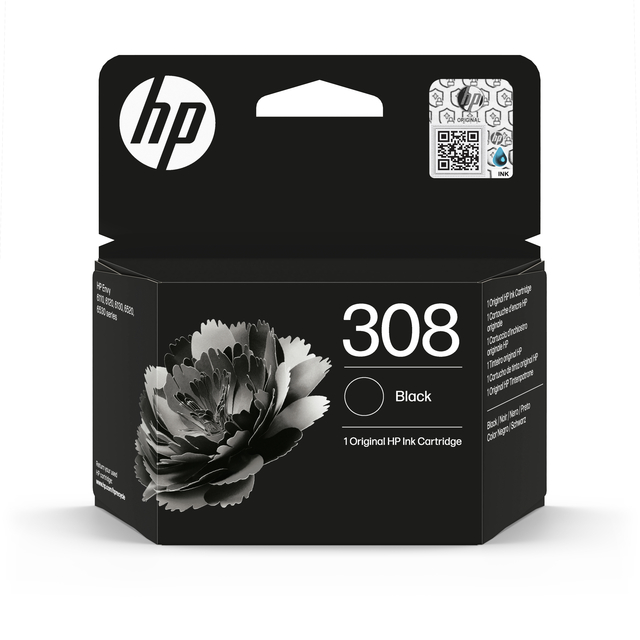 Cartouche d'encre HP 7FP21UE 308 noir