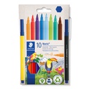 Feutre de coloriage Staedtler Norris 326 étui carton 10 couleurs