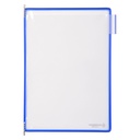 Poche à pivots Tarifold A4 portrait bleu 10 pièces