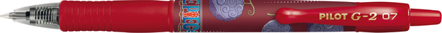 Roller encre gel PILOT G2-07 One Piece Medium rouge