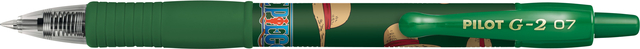 Gelschrijver PILOT G-2-07 One Piece medium groen