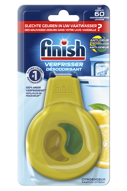 Désodorisant lave-vaisselle Finish Single Citron frais 4ml