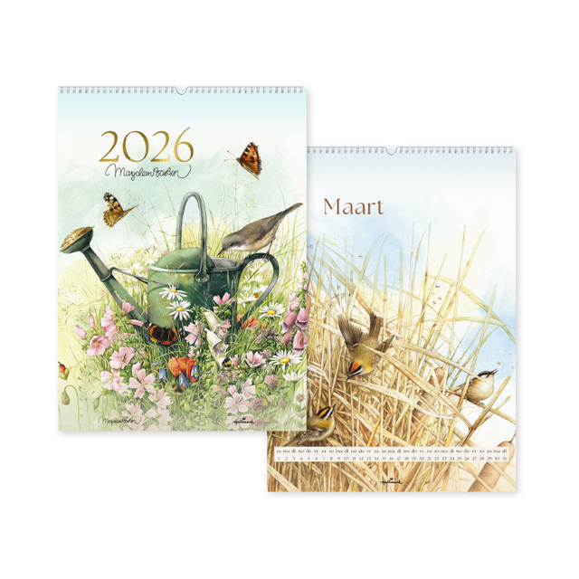 Calendrier mensuel 2026 Marjolein Basin XL 1 mois/1 page