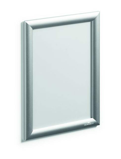 Cadre clipsable Durable A4 aluminium