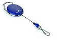 Afrolmechanisme Durable Style met karabijnhaak blauw