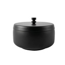 Cendrier BRASQ modèle de table 1L avec couvercle AT700 noir