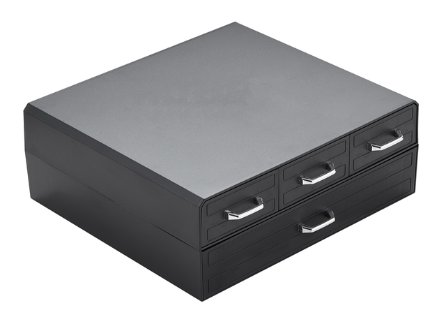 Koffiecapsulehouder BRASQ CD400 zwart