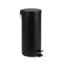 Poubelle à pédale BRASQ 30L noir