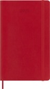 Agenda 2026 Moleskine 12M Planner Weekly 7dagen/1pagina large sc scarlet red