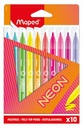 Viltstift Maped Neon set à 10 kleuren